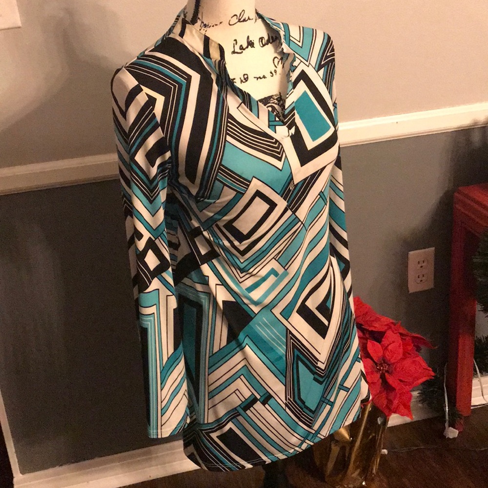Muti color Tunic Top
